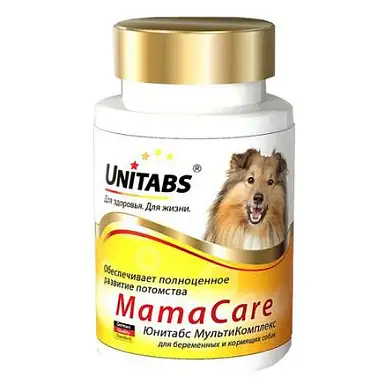 Unitabs MamaCare c B9 мультивитаминный комплекс для беременных собак